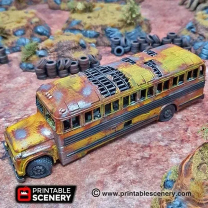 Abandoned Vehicles - Apocalyptic Scatter Terrain
