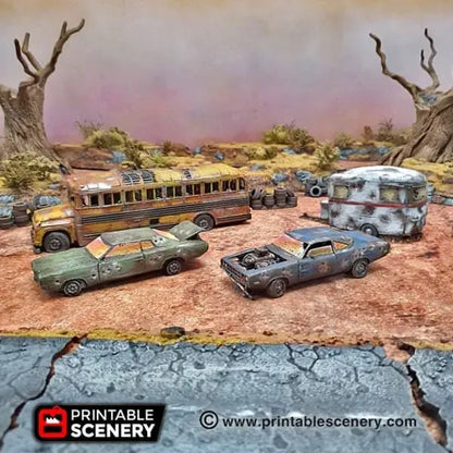 Abandoned Vehicles - Apocalyptic Scatter Terrain