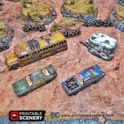 Abandoned Vehicles - Apocalyptic Scatter Terrain