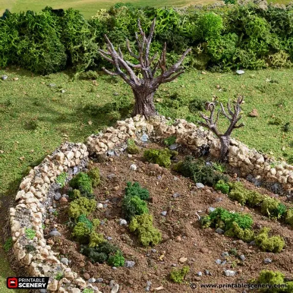 Bocage / Winter Bocage - Country & King - Fantasy Historical Scatter Terrain