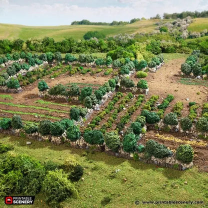 Bocage / Winter Bocage - Country & King - Fantasy Historical Scatter Terrain