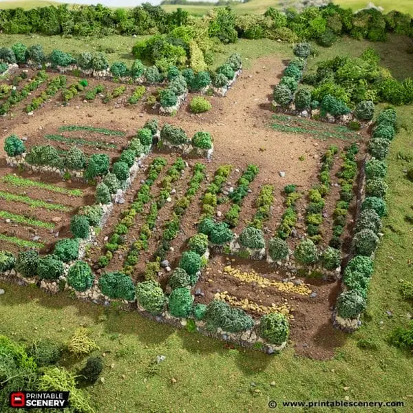 Bocage / Winter Bocage - Country & King - Fantasy Historical Scatter Terrain