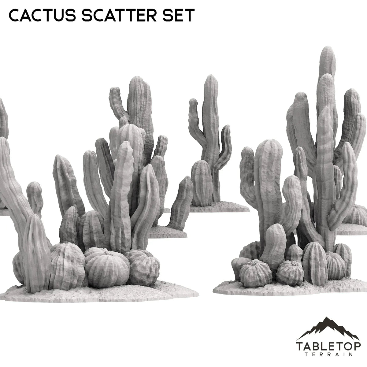 Cactus Scatter Set - Old Wild Western Rush