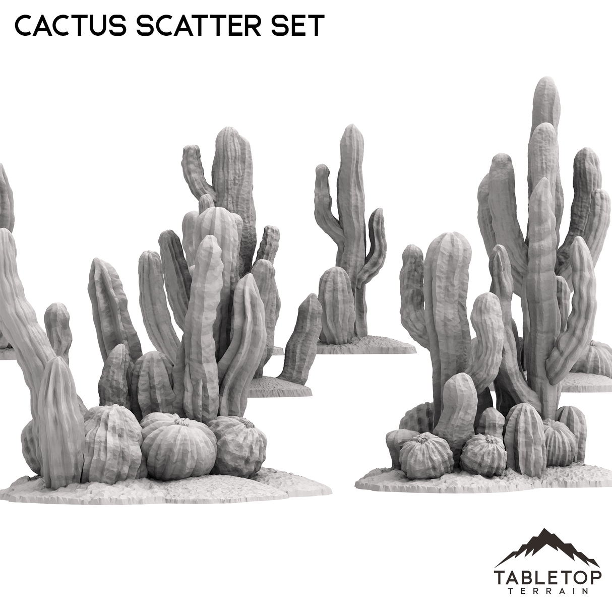 Cactus Scatter Set - Old Wild Western Rush
