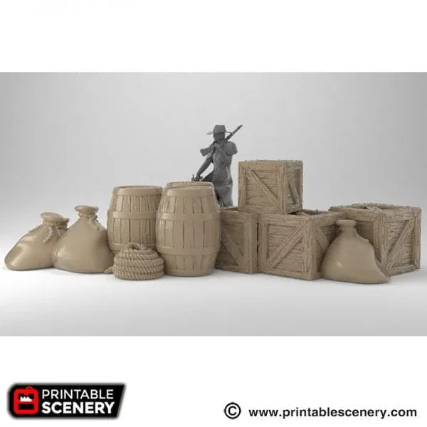 Cargo Piles - Pirate Scatter Terrain