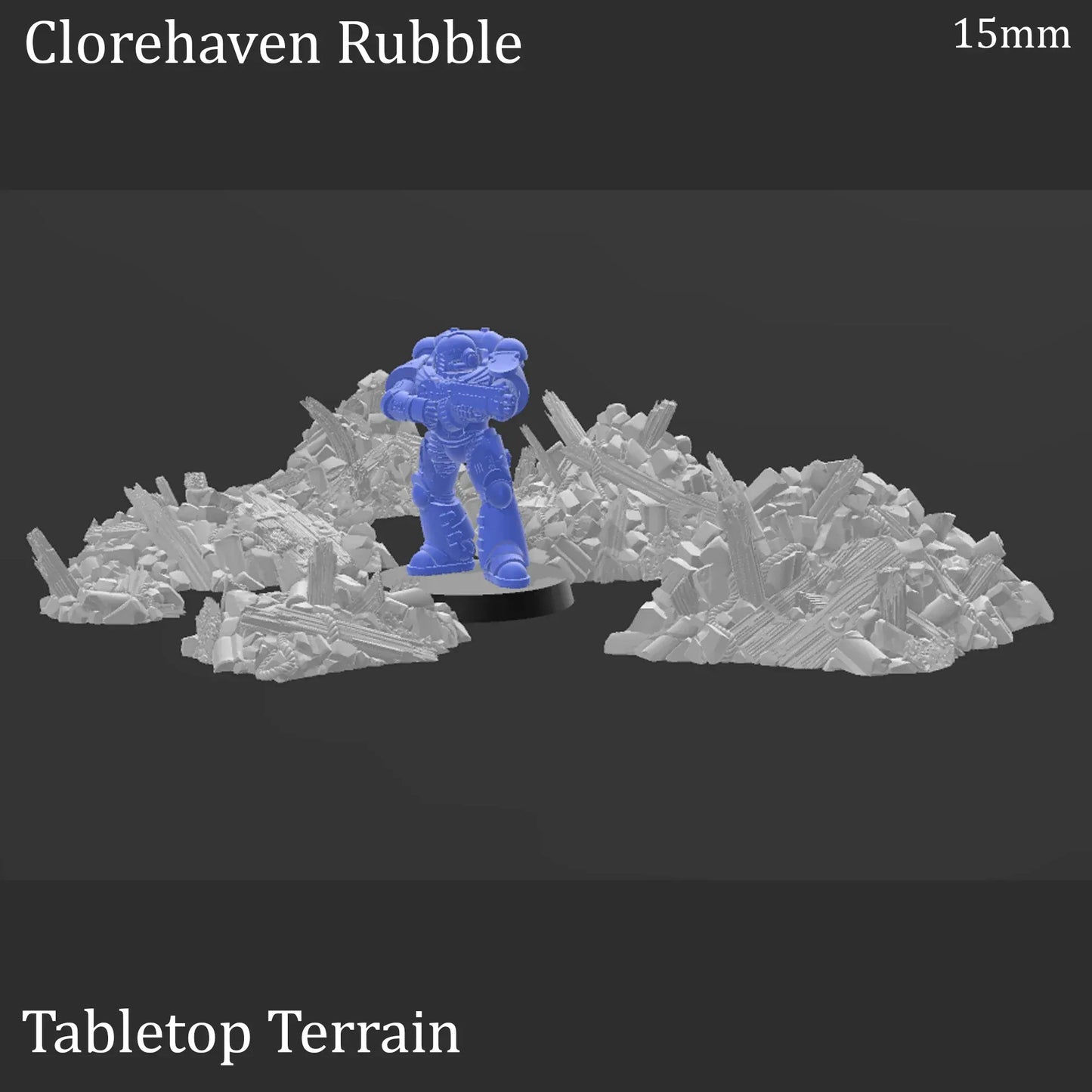 Clorehaven Rubble - Scatter Terrain