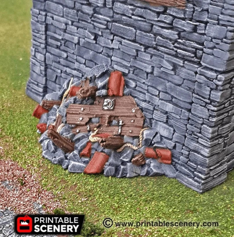Clorehaven Rubble - Scatter Terrain