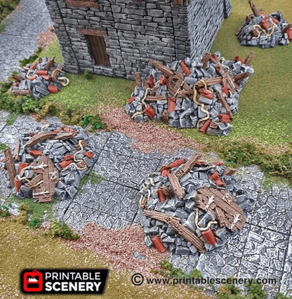 Clorehaven Rubble - Scatter Terrain