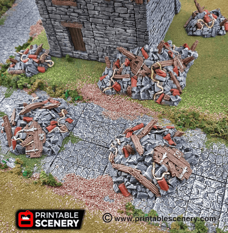Clorehaven Rubble - Scatter Terrain