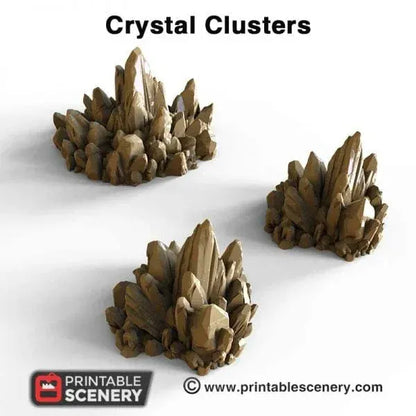 Crystal Clusters - Fantasy Scatter Terrain