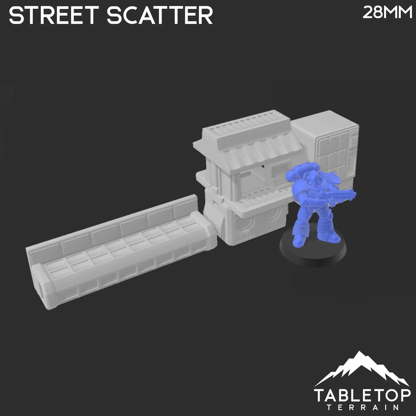 Cyberpunk Street Scatter - Cyberpunk Scatter Terrain