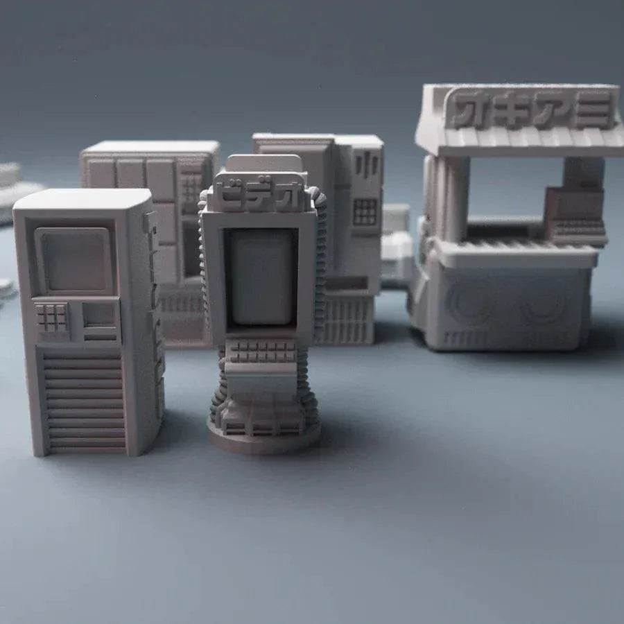 Cyberpunk Street Scatter - Cyberpunk Scatter Terrain