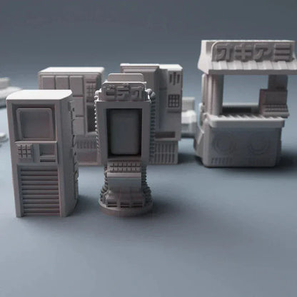 Cyberpunk Street Scatter - Cyberpunk Scatter Terrain