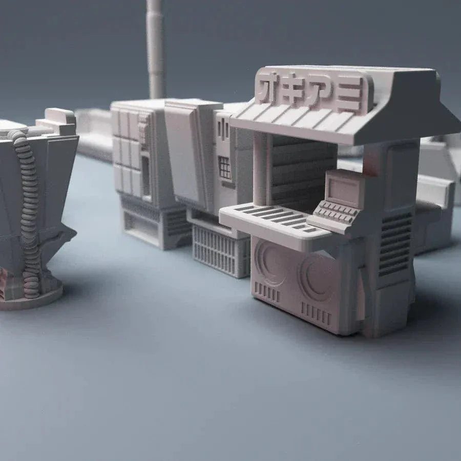 Cyberpunk Street Scatter - Cyberpunk Scatter Terrain