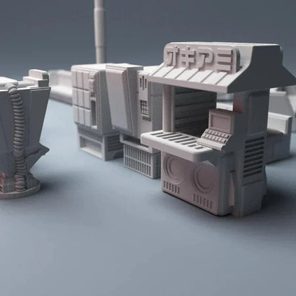 Cyberpunk Street Scatter - Cyberpunk Scatter Terrain