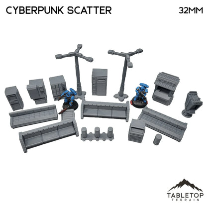 Cyberpunk Street Scatter - Cyberpunk Scatter Terrain