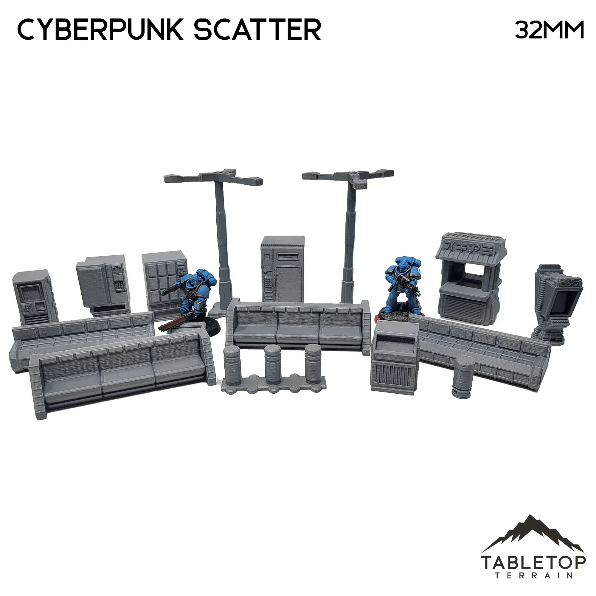 Cyberpunk Street Scatter - Cyberpunk Scatter Terrain