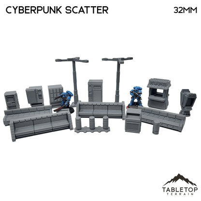 Cyberpunk Street Scatter - Cyberpunk Scatter Terrain