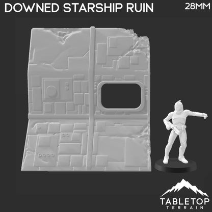Downed Starship LOS Blocking Terrain