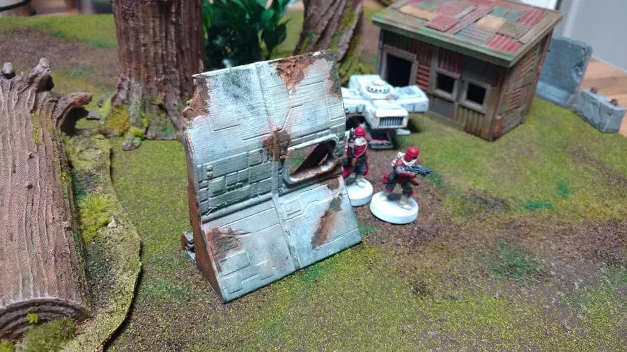 Downed Starship LOS Blocking Terrain