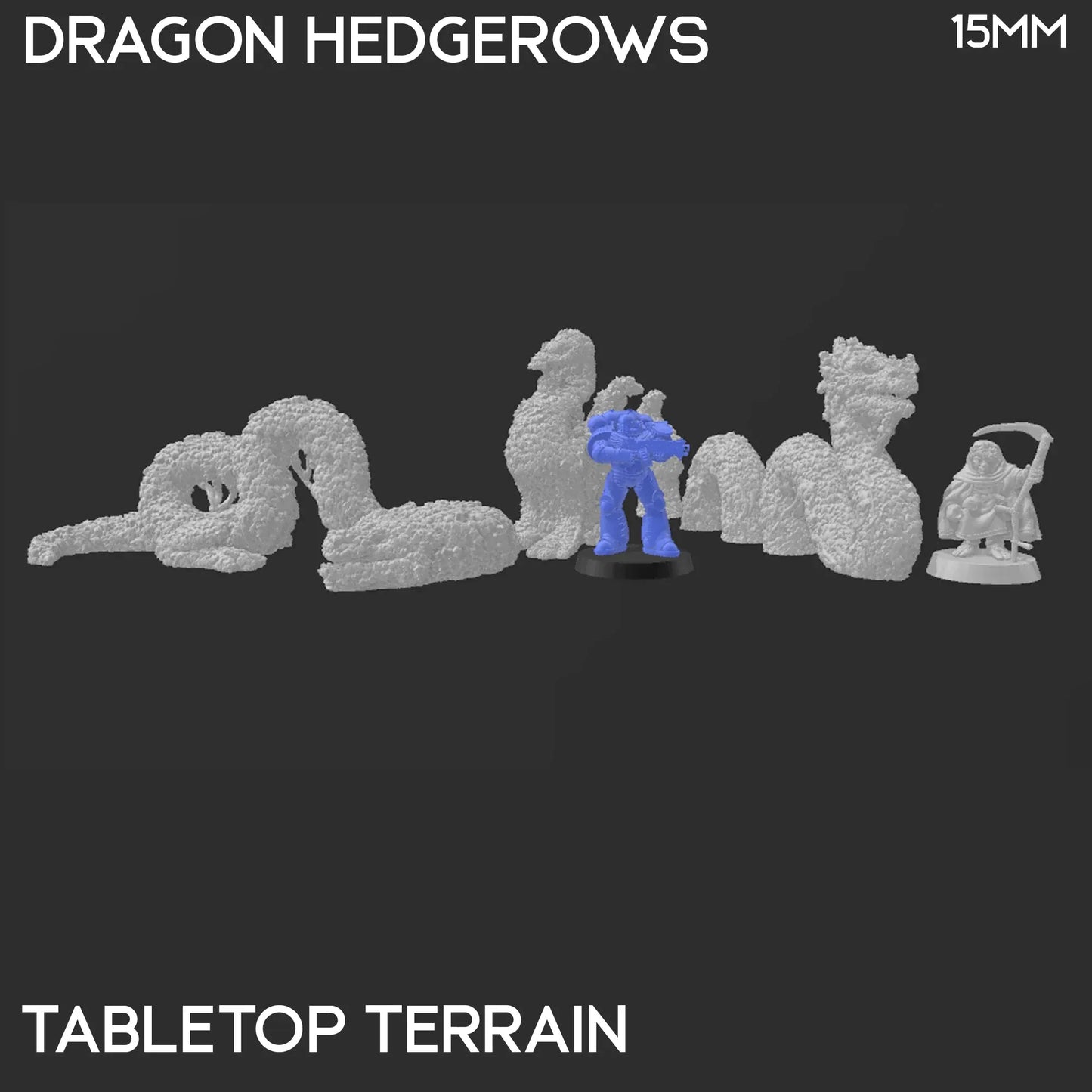 Dragon Hedgerows - Rise of the Halflings - Scatter Terrain
