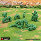 Dragon Hedgerows - Rise of the Halflings - Scatter Terrain