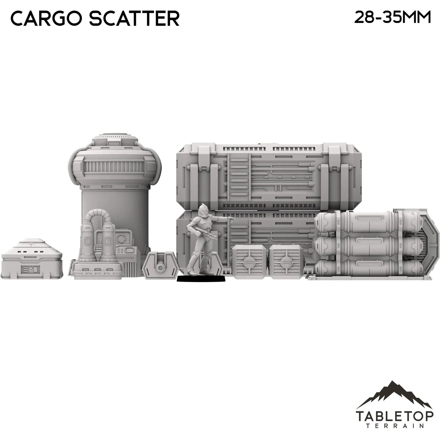 Futuristic City Cargo Scatter