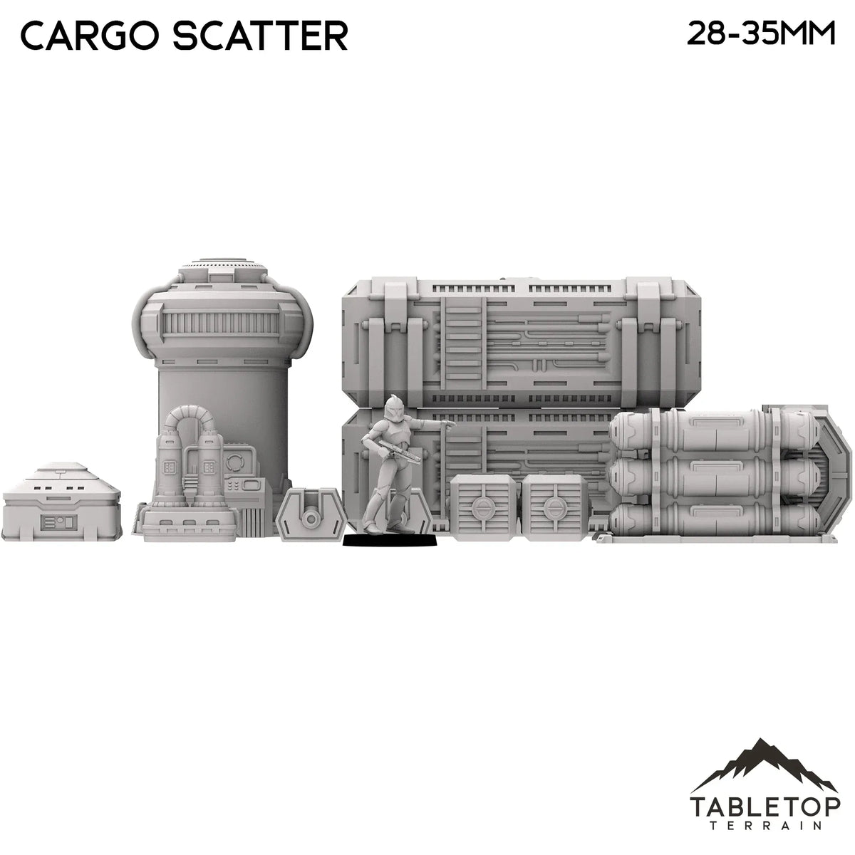 Futuristic City Cargo Scatter