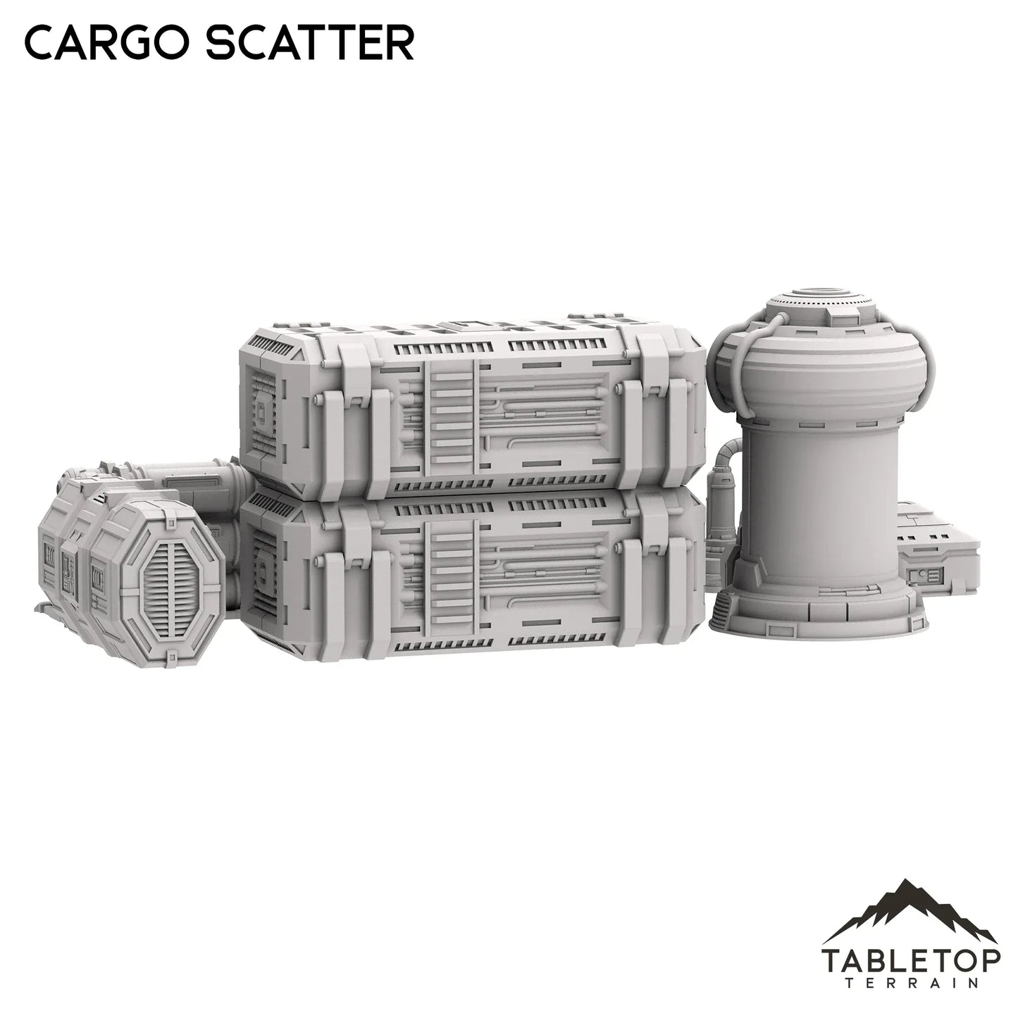 Futuristic City Cargo Scatter