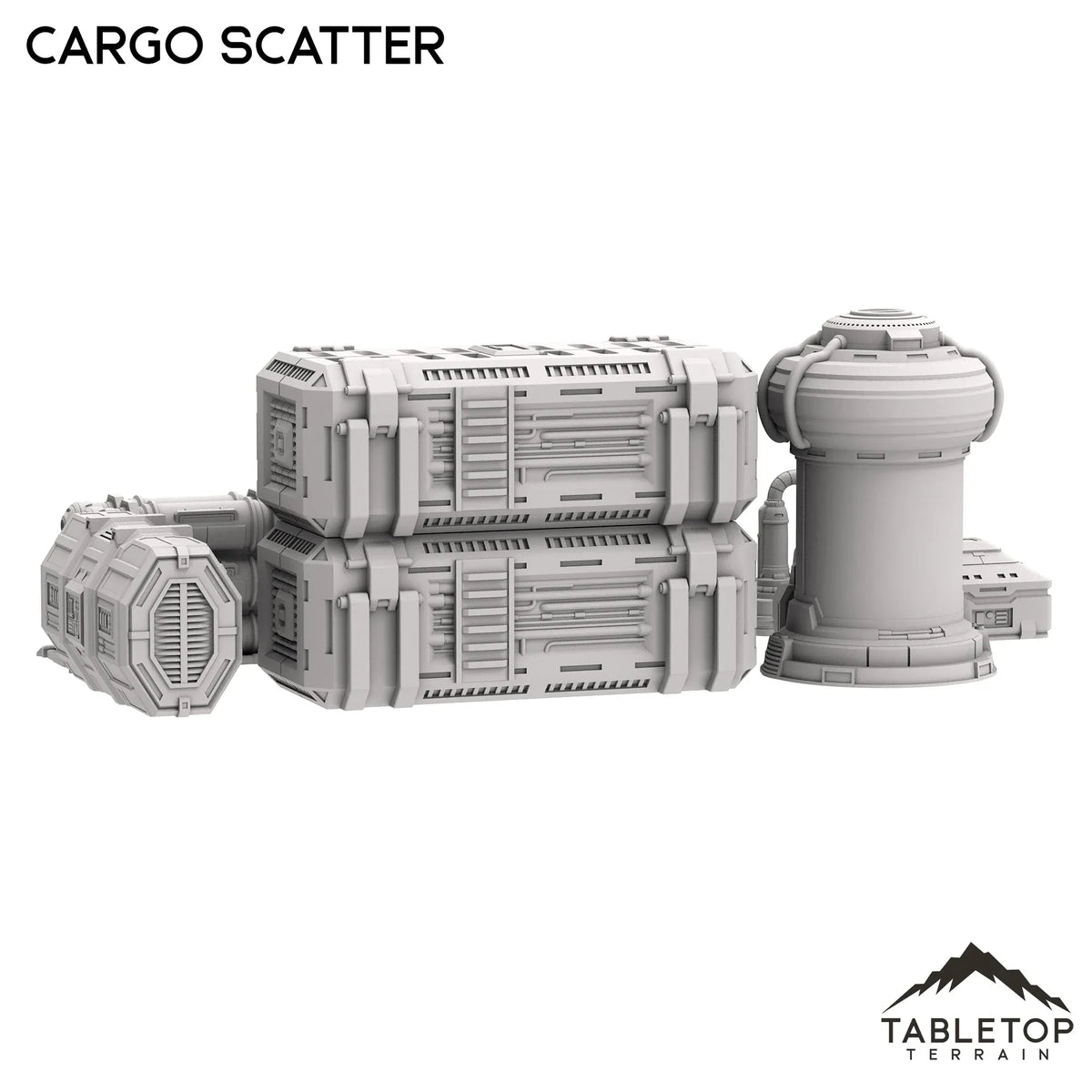 Futuristic City Cargo Scatter
