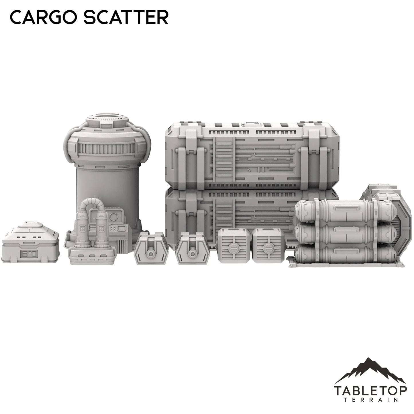 Futuristic City Cargo Scatter