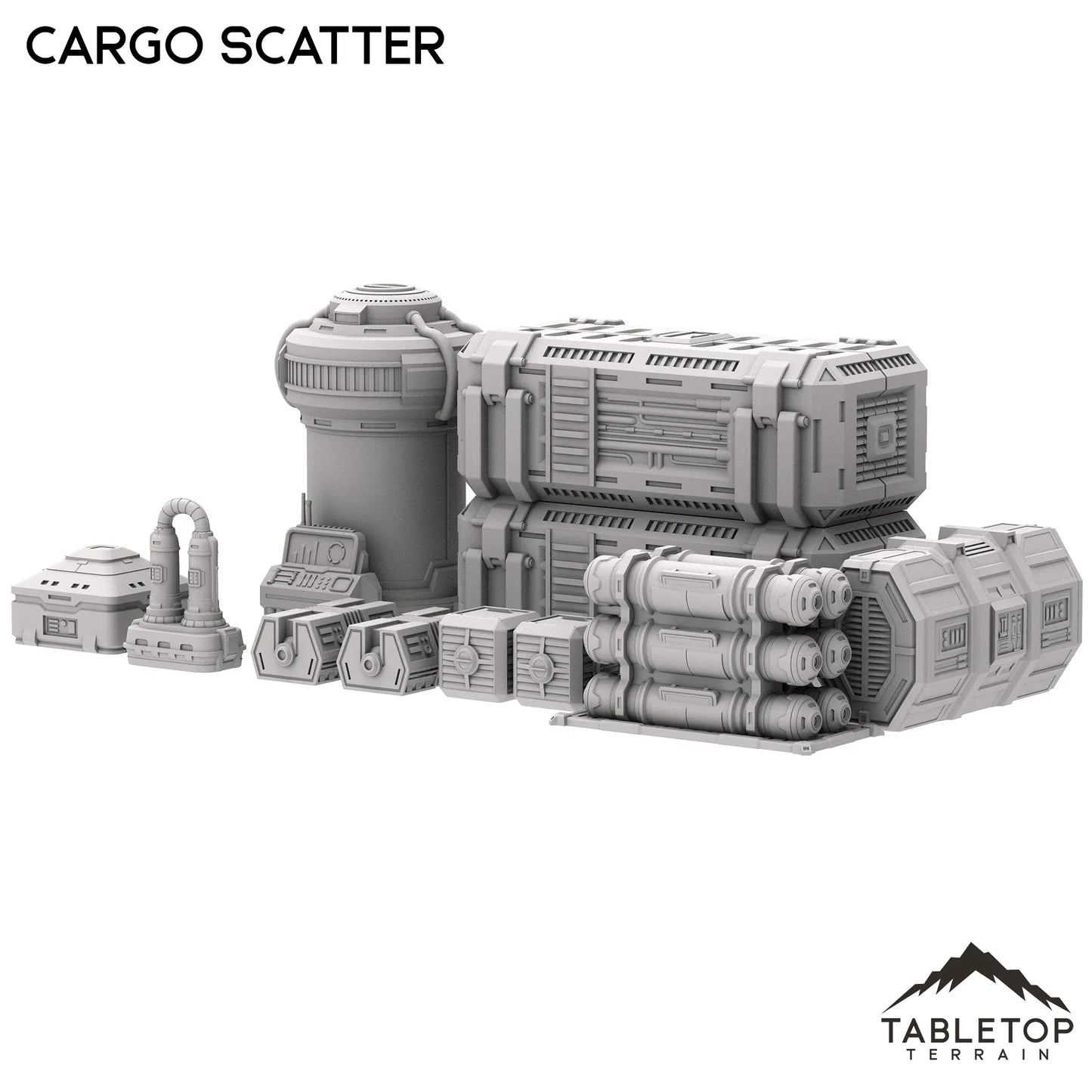 Futuristic City Cargo Scatter