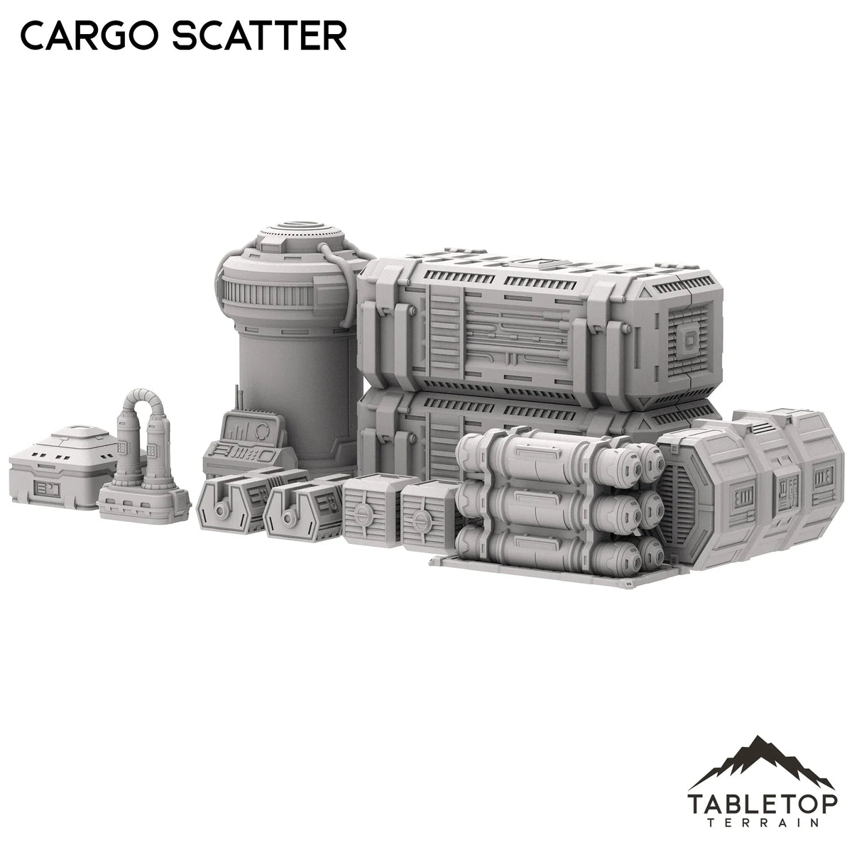 Futuristic City Cargo Scatter