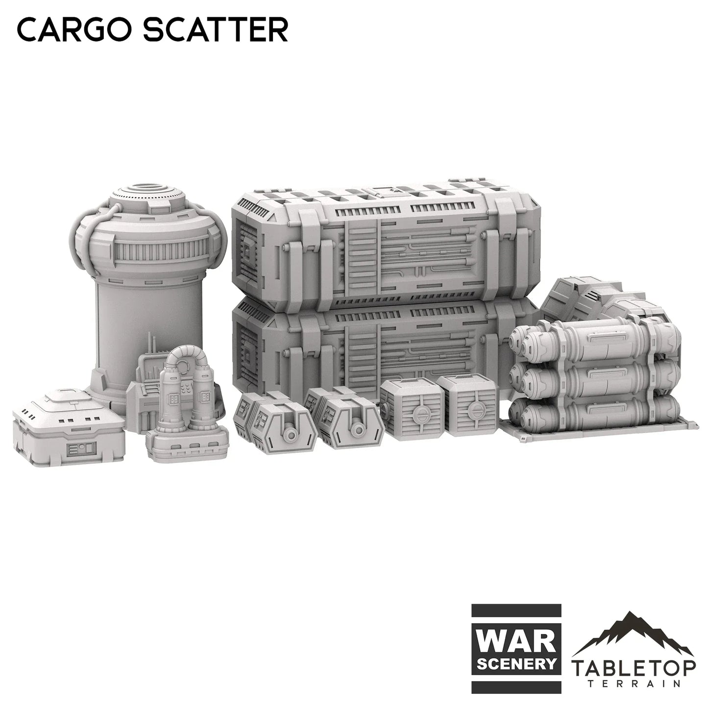 Futuristic City Cargo Scatter