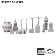 Futuristic City Street Scatter