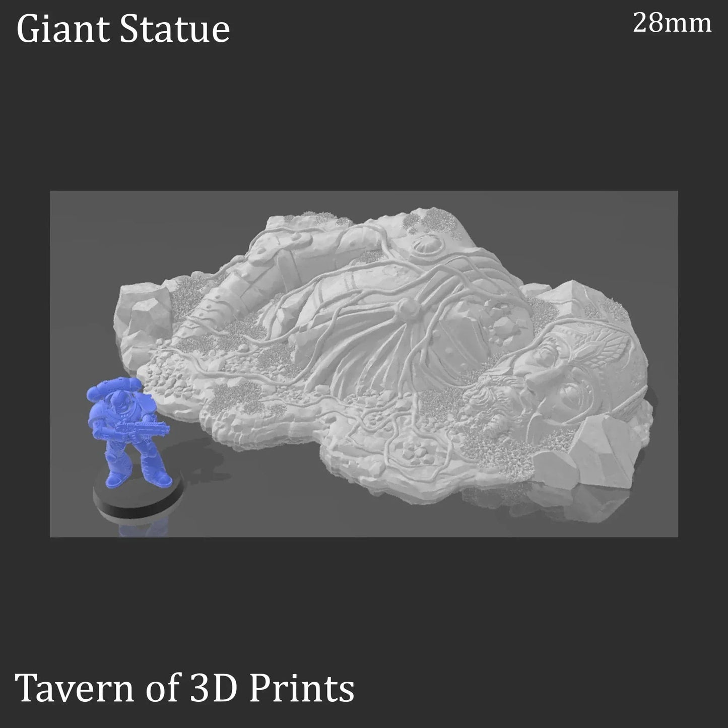 Giant Statue - Fantasy Scatter Terrain