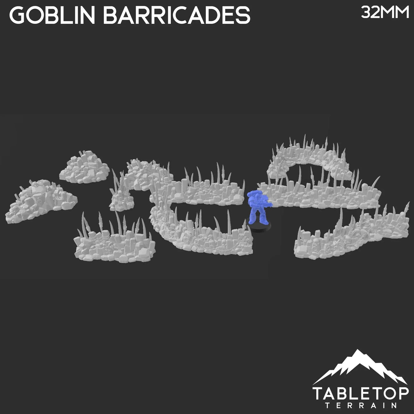 Goblin Barricades and Rubble - Fantasy Scatter Terrain