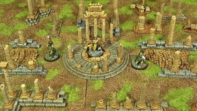 Greek Ruins - Fantasy Scatter Terrain