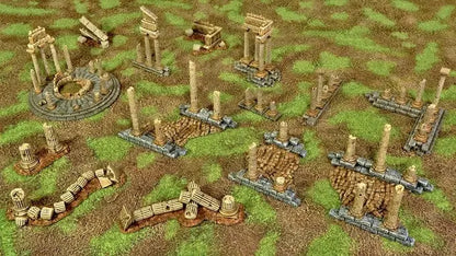 Greek Ruins - Fantasy Scatter Terrain