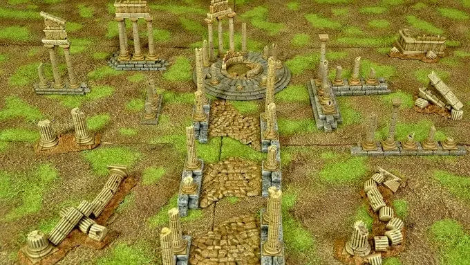 Greek Ruins - Fantasy Scatter Terrain