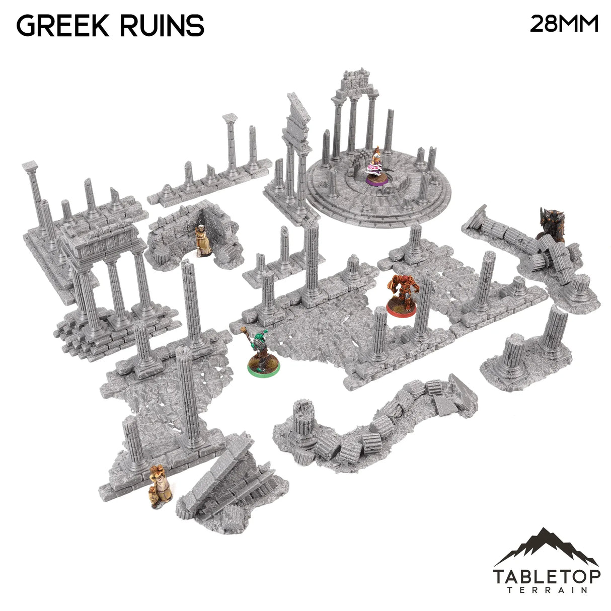 Greek Ruins - Fantasy Scatter Terrain