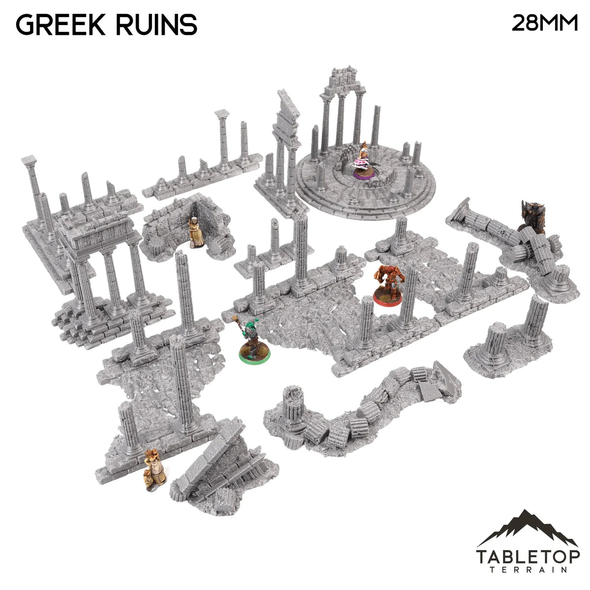 Greek Ruins - Fantasy Scatter Terrain
