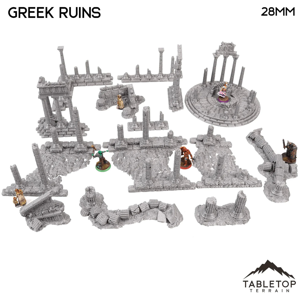 Greek Ruins - Fantasy Scatter Terrain