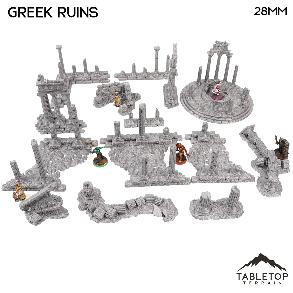 Greek Ruins - Fantasy Scatter Terrain