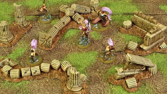 Greek Ruins - Fantasy Scatter Terrain