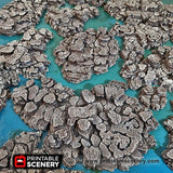 Grotto Floors / Crystal / Shroom - Fantasy Scatter Terrain