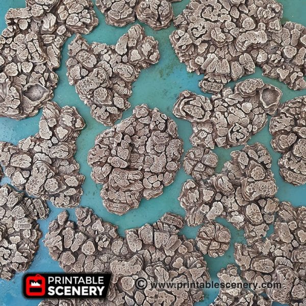 Grotto Floors / Crystal / Shroom - Fantasy Scatter Terrain