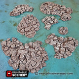 Grotto Floors / Crystal / Shroom - Fantasy Scatter Terrain