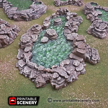 Grotto Pools - Fantasy Scatter Terrain