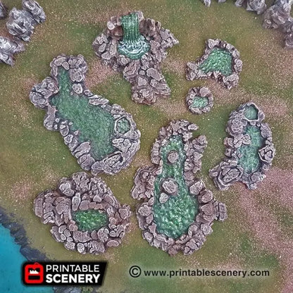 Grotto Pools - Fantasy Scatter Terrain